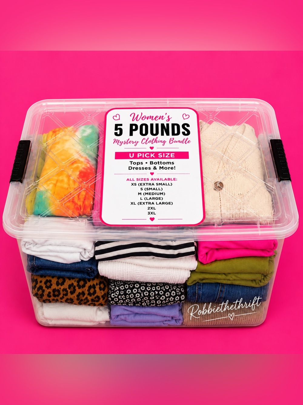 Women’s & Girls lbs Clothing Bundle – U Pick Size – Tops Bottoms, Dresses & More
